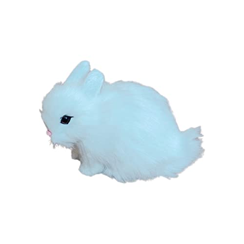 BUBEFSKD Simulation Kaninchenpuppe Süße Hasenstatue Süße Tierkunst Ornamente Für Kinder Day Kid Girl Jungen Präsentieren Geschenk Simulation Doll BUBEFSKD Simulation Kaninchenpuppe Süße Hasenstatue Süße Tierkunst Ornamente Für Kinder Day Kid Girl Jungen Präsentieren Geschenk Simulation Doll von BUBEFSKD