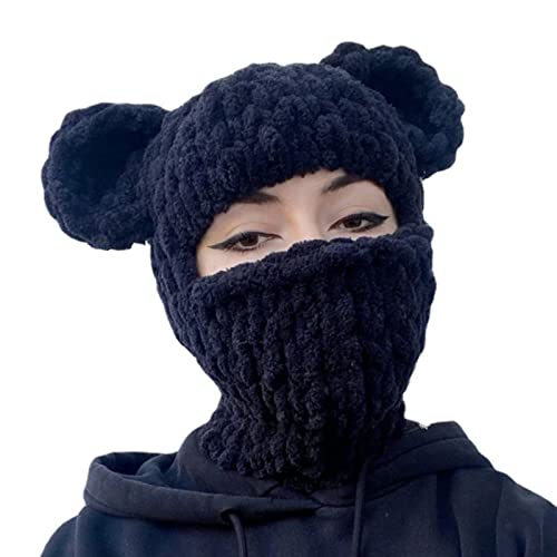 Halloween Bärenohr Schal Bärenohr Ohr Maskerade Party Lustige Kapuze Mütze Maske Halloween Bärenohr Schal Bärenohr Ohr Maskerade Party Lustige Kapuze Mütze Maske von BUBEFSKD