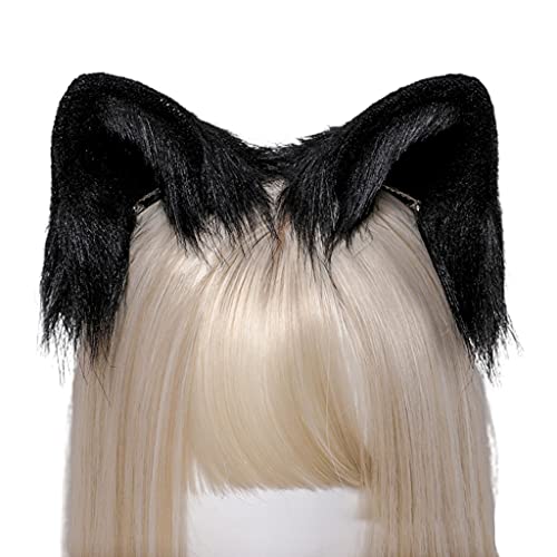 Schöne Japanische Animal Stirnband Realistische Mehrfarbige Kunstfell Kätzchen Ohren Haare Clips Anime Cosplay Kostüm Verwenden Kopfschmuck Zubehör von BUBEFSKD
