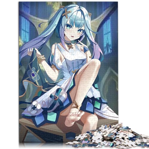 1000-teiliges Puzzle für Erwachsene und Kinder, Genshin Impact Faruzan Premium, 100% recyceltes Brettspiel, 10,27 x 14,96 Zoll 1000-teiliges Puzzle für Erwachsene und Kinder, Genshin Impact Faruzan Premium, 100% recyceltes Brettspiel, 10,27 x 14,96 Zoll von AITEXI