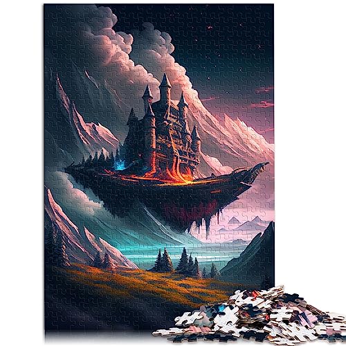 Elemental Fortress Puzzles 1000 Teile für Erwachsene Premium 100% recyceltes Brett-Lernspielzeug 10,27 x 14,96 Zoll von BUBELS