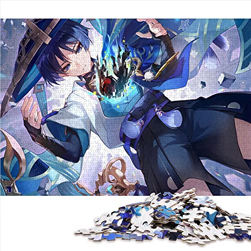 Genshin Impact Wanderer 1000 Teile Puzzles für Erwachsene Papppuzzles Familienspaß Puzzles 26x38cm Genshin Impact Wanderer 1000 Teile Puzzles für Erwachsene Papppuzzles Familienspaß Puzzles 26x38cm von AITEXI