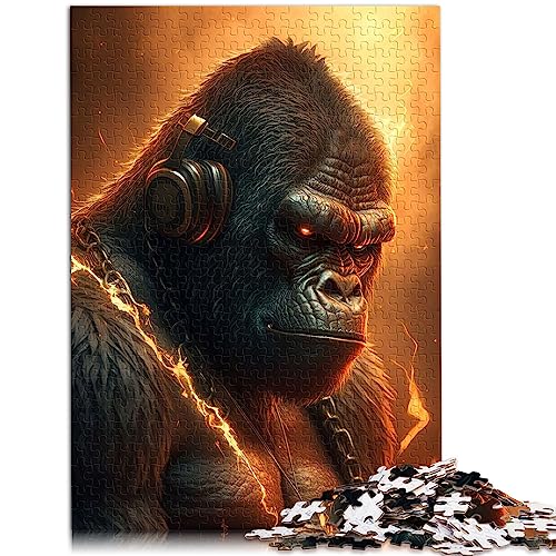 Gorilla Producer Puzzles 1000 Teile für Erwachsene, Holzpuzzle, praktisches Spiel, Familiendekoration, 19,7 x 29,5 Zoll Gorilla Producer Puzzles 1000 Teile für Erwachsene, Holzpuzzle, praktisches Spiel, Familiendekoration, 19,7 x 29,5 Zoll von AITEXI