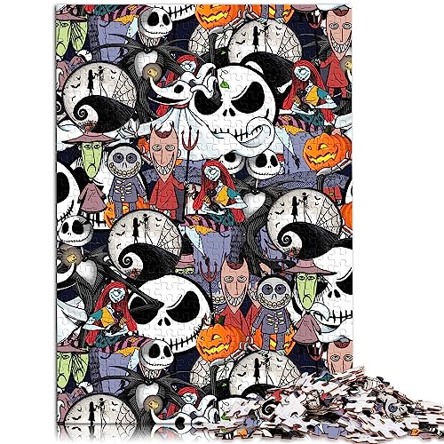 Puzzles für Erwachsene, 1000-teiliges Puzzle, Cartoon-Monster, Holzpuzzle, schwierig, schwer, 50 x 75 cm von BUBELS