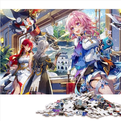 Puzzles für Erwachsene, Puzzle Honkai Star Rail, Holzpuzzles, Lernspielzeug, 50 x 75 cm Puzzles für Erwachsene, Puzzle Honkai Star Rail, Holzpuzzles, Lernspielzeug, 50 x 75 cm von AITEXI