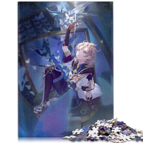 Puzzles für Erwachsene 1000 Genshin Impact Premium 100% recyceltes Brett, Lernpuzzle, Familienspiel, 10,27 x 14,96 Zoll Puzzles für Erwachsene 1000 Genshin Impact Premium 100% recyceltes Brett, Lernpuzzle, Familienspiel, 10,27 x 14,96 Zoll von AITEXI