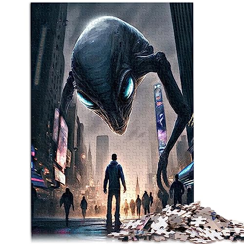 Riesige Monster-Puzzles für Erwachsene und Kinder, Premium-Wichtelgeschenke aus 100% recyceltem Brett, 26 x 38 cm Riesige Monster-Puzzles für Erwachsene und Kinder, Premium-Wichtelgeschenke aus 100% recyceltem Brett, 26 x 38 cm von AITEXI