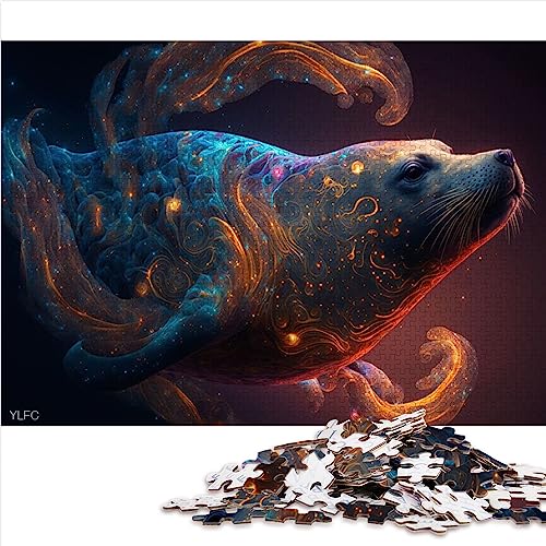 Seal 1000 Teile Puzzles für Erwachsene Holzpuzzle Familienspaß Puzzles 50x75cm Puzzles für Erwachsene und Kinder Seal 1000 Teile Puzzles für Erwachsene Holzpuzzle Familienspaß Puzzles 50x75cm Puzzles für Erwachsene und Kinder von AITEXI