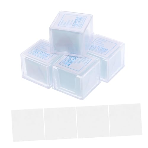 BUGUUYO 500 Stück 22 X 22 Mm Mikroskopobjektträger Glasdeckgläser Ideal Für Das Labor von BUGUUYO