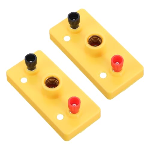 BUGUUYO 2 Stück Kleine Lampenfassung Schulphysik Lampenfassung DIY Physik Schaltkreis Elektrisches Experiment Grundlegendes Schaltungs Lernset Mini Glühbirnenfassung Bausatz Für BUGUUYO 2 Stück Kleine Lampenfassung Schulphysik Lampenfassung DIY Physik Schaltkreis Elektrisches Experiment Grundlegendes Schaltungs Lernset Mini Glühbirnenfassung Bausatz Für von BUGUUYO