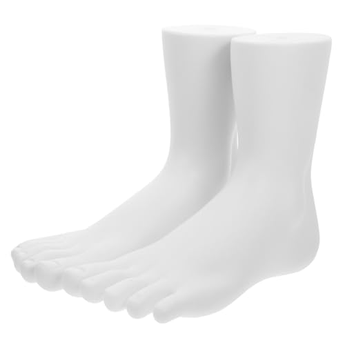 BUGUUYO Mannequin-füße- Für Socken Und Kunststoff Multifunktionaler Präsentationsständer Weiß BUGUUYO Mannequin-füße- Für Socken Und Kunststoff Multifunktionaler Präsentationsständer Weiß von BUGUUYO