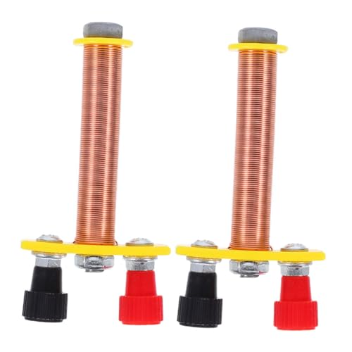 BUGUUYO 2 Stücke elektromagnetischer Magnet Lernwerkzeuge Elektromagnetismus Elektromagnetische Geräte Experimentelle Ausrüstung experimentelle Spule Demonstration Induktionsspule Kupfer von BUGUUYO