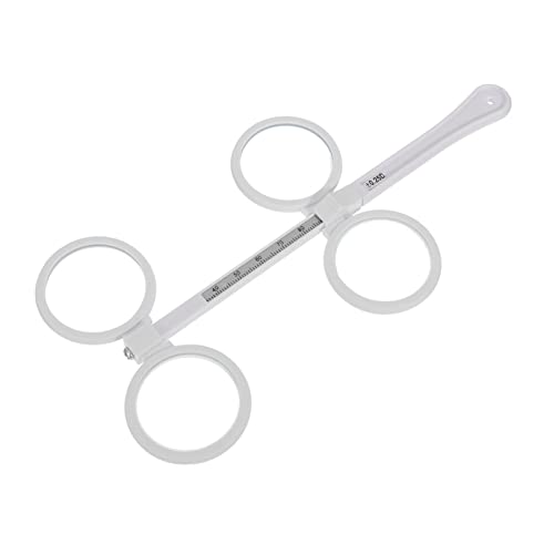 BUGUUYO Brillenzubehör Optometrie Flipper Pupillendistanz Lineal Instrumentenklapp Für Objektiv Werkzeug Für Optische Optometrielinsen Optische Flip-linse Sehtestlinse Glas Weiß BUGUUYO Brillenzubehör Optometrie Flipper Pupillendistanz Lineal Instrumentenklapp Für Objektiv Werkzeug Für Optische Optometrielinsen Optische Flip-linse Sehtestlinse Glas Weiß von BUGUUYO