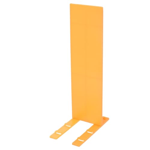 BUGUUYO Experimentiergeräte experimentierkasten Physik experimente geneigter Flugzeug für die Schule Schulexperiment geneigte Ebene schulische Schulmaterialien schiefe Ebene Plastik Orange von BUGUUYO