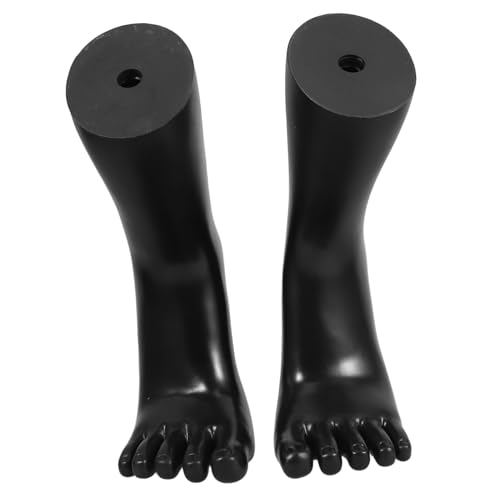 BUGUUYO Schwarze Fußschaufensterpuppe Aus Kunststoff Mit Realistischem Fünf Zehen Design Für Einzelhandelsdisplays Juweliergeschäfte Und Schuhvitrinen BUGUUYO Schwarze Fußschaufensterpuppe Aus Kunststoff Mit Realistischem Fünf Zehen Design Für Einzelhandelsdisplays Juweliergeschäfte Und Schuhvitrinen von BUGUUYO