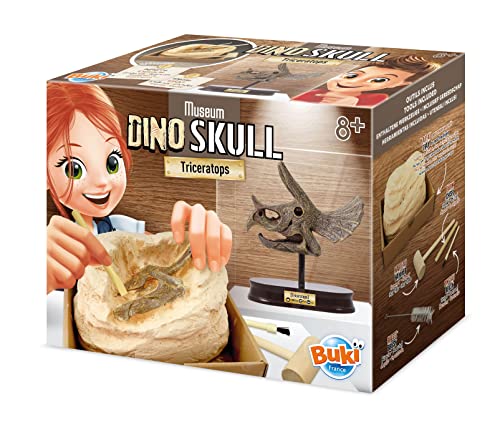 BUKI 2131 - Dinosaurier-Schädel - Triceratops von BUKI France