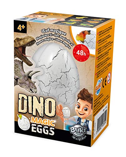 BUKI D6G - Magisches Dino Ei (zufälliges Modell) von BUKI France