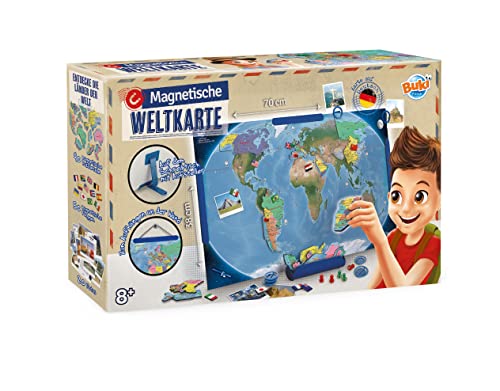 BUKI 7346DE - Magnetische Weltkarte - Deutsche Version von BUKI France