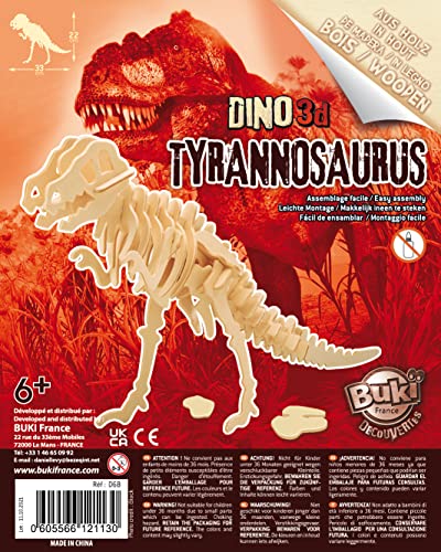 BUKI D6B - Dinos 3D (zufälliges Modell) von BUKI France