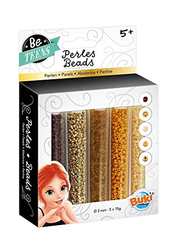 Buki France PE009 Be Teens-Perlen Gold/Braun Buki France PE009 Be Teens-Perlen Gold/Braun von Buki