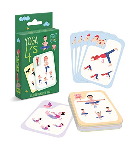Buki France Y009 Yoga-Karten, Mehrfarbig von Buki