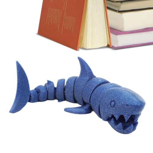 3D Shark Toy | Sensory Shark Desk Toy | Desk Decor Stress Reliever, Collectible Figures Shark Model with Movable Joints, Christmas Birthday Gifts 3D Shark Toy | Sensory Shark Desk Toy | Desk Decor Stress Reliever, Collectible Figures Shark Model with Movable Joints, Christmas Birthday Gifts von BUKISA