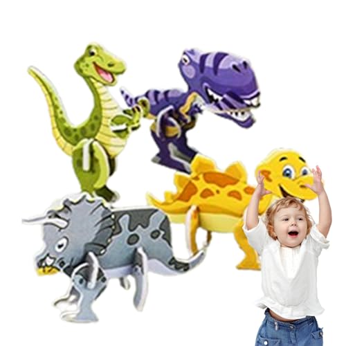 BUKISA 3D-Tierpuzzle für Erwachsene, 3D-Tierpuzzle für Kinder,10 Teile Panzer-Puzzle | 3D-Puzzle-Modellbausätze für Erwachsene, Tierpuzzles zum Bauen, Geburtstags-Rätsel-DIY-Set von BUKISA