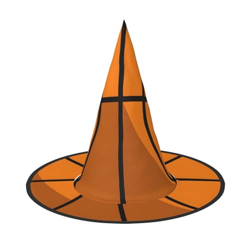 BULQAPZDF Basketball Halloween Hexerhut Halloween Hexer Party Kostüm Zubehör BULQAPZDF Basketball Halloween Hexerhut Halloween Hexer Party Kostüm Zubehör von BULQAPZDF