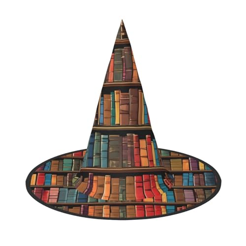 BULQAPZDF Bibliothek Bücherregal Halloween Hexerhut Halloween Hexer Party Kostüm Zubehör BULQAPZDF Bibliothek Bücherregal Halloween Hexerhut Halloween Hexer Party Kostüm Zubehör von BULQAPZDF