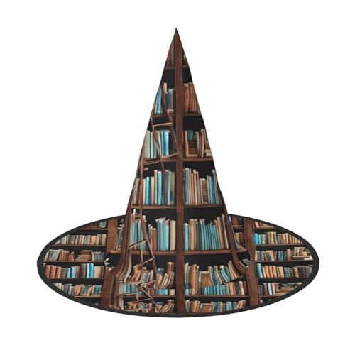 BULQAPZDF Bücher Halloween Hexerhut Halloween Hexer Party Kostüm Zubehör BULQAPZDF Bücher Halloween Hexerhut Halloween Hexer Party Kostüm Zubehör von BULQAPZDF