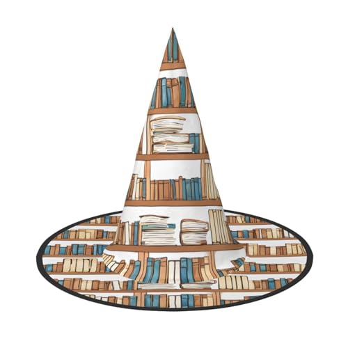 BULQAPZDF Bücherregale Sammlung und Leiter Halloween Hexerhut Halloween Hexer Party Kostüm Zubehör BULQAPZDF Bücherregale Sammlung und Leiter Halloween Hexerhut Halloween Hexer Party Kostüm Zubehör von BULQAPZDF