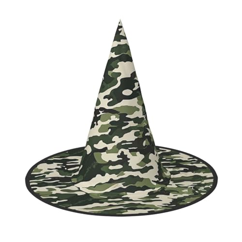 BULQAPZDF Cold Tree Camouflage Halloween Hexer Hut Halloween Hexer Party Kostüm Zubehör BULQAPZDF Cold Tree Camouflage Halloween Hexer Hut Halloween Hexer Party Kostüm Zubehör von BULQAPZDF