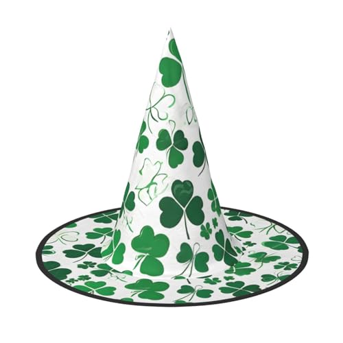 BULQAPZDF Happy St. Patrick's Day Halloween Hexerhut Halloween Hexerparty Kostüm Zubehör BULQAPZDF Happy St. Patrick's Day Halloween Hexerhut Halloween Hexerparty Kostüm Zubehör von BULQAPZDF