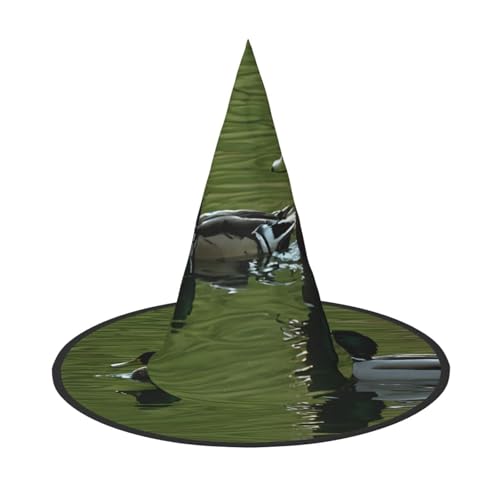 BULQAPZDF Loon Nature Vogel Halloween Hexerhut Halloween Hexer Party Kostüm Zubehör BULQAPZDF Loon Nature Vogel Halloween Hexerhut Halloween Hexer Party Kostüm Zubehör von BULQAPZDF