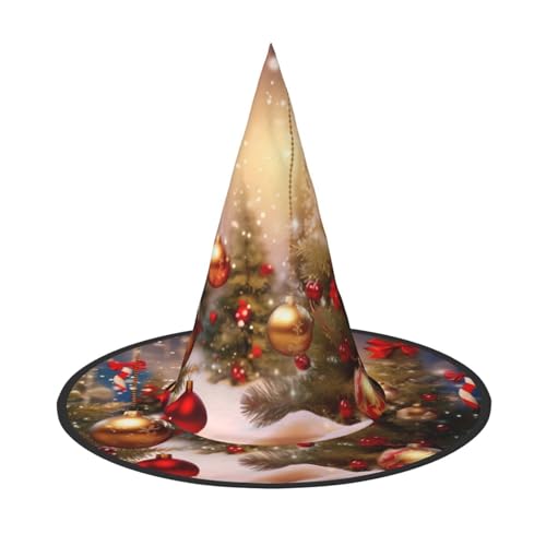 BULQAPZDF Merry Christmas-5 Halloween Hexerhut Halloween Hexer Party Kostüm Zubehör BULQAPZDF Merry Christmas-5 Halloween Hexerhut Halloween Hexer Party Kostüm Zubehör von BULQAPZDF