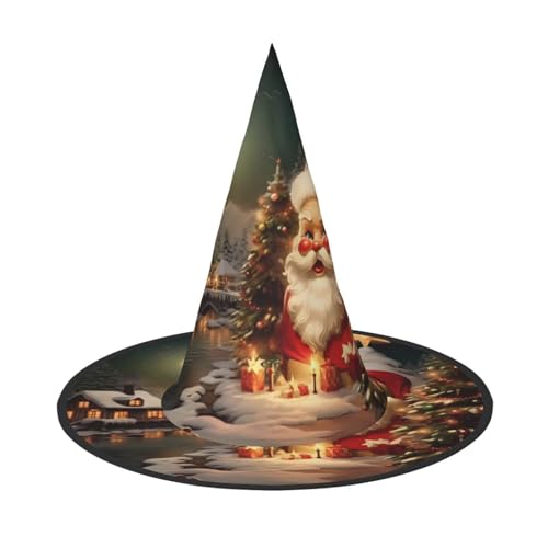 BULQAPZDF Merry Christmas-6 Halloween Hexerhut Halloween Hexer Party Kostüm Zubehör BULQAPZDF Merry Christmas-6 Halloween Hexerhut Halloween Hexer Party Kostüm Zubehör von BULQAPZDF
