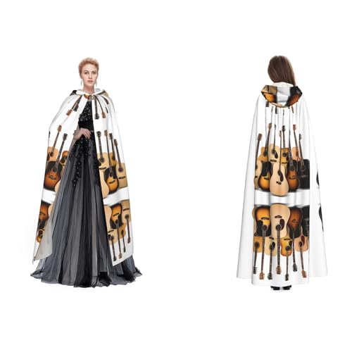 BULQAPZDF Samt-Umhang mit Kapuze, für Erwachsene, Herren, Damen, Hexe, Vampir, Teufelskostüm, Cosplay von BULQAPZDF