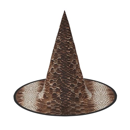BULQAPZDF Schlangenhaut Halloween Hexerhut Halloween Hexer Party Kostüm Zubehör BULQAPZDF Schlangenhaut Halloween Hexerhut Halloween Hexer Party Kostüm Zubehör von BULQAPZDF