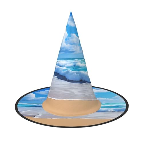 BULQAPZDF Strand und Meer Halloween Hexerhut Halloween Hexer Party Kostüm Zubehör BULQAPZDF Strand und Meer Halloween Hexerhut Halloween Hexer Party Kostüm Zubehör von BULQAPZDF