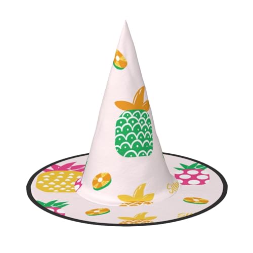 BULQAPZDF Vertraglich und Ananas Halloween Hexerhut Halloween Hexer Party Kostüm Zubehör BULQAPZDF Vertraglich und Ananas Halloween Hexerhut Halloween Hexer Party Kostüm Zubehör von BULQAPZDF