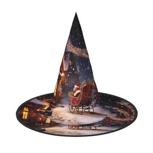 BULQAPZDF Weihnachten Magie Halloween Hexer Hut Halloween Hexer Party Kostüm Zubehör BULQAPZDF Weihnachten Magie Halloween Hexer Hut Halloween Hexer Party Kostüm Zubehör von BULQAPZDF