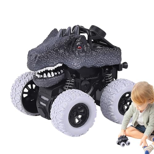 BUNIQ Reibungsbetriebene Autos - Lernauto in Dinosaurierform | Lernspielzeug für Kinder Jungen und Mädchen im Alter von 3–8 Jahren, Autospielzeug, Dinosaurierspielzeug, Tierautospielzeug, Geschenke von BUNIQ
