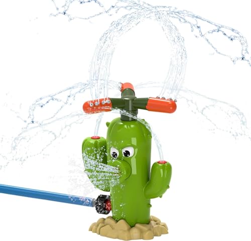 Outdoor-Sprinkler, Outdoor-Spiel-wassersprühspielzeug, 360° Drehbar, Rasen Und Blumen Bewässern,Style A von BUNIQ