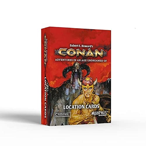 Conan: Location Cards von BURST Spiele GmbH