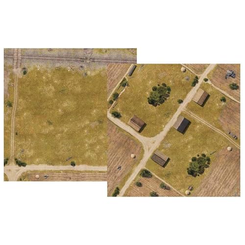 World of Tanks Summer Game Mat (36'x36' double sided neoprene map) von Gale Force Nine