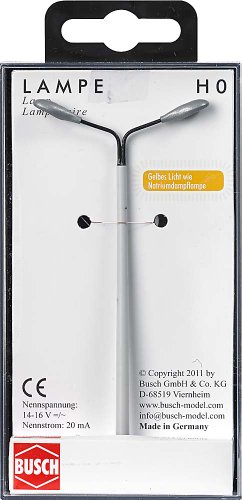 BUSCH 4138 - Betonmast mit 2 Lampen BUSCH 4138 - Betonmast mit 2 Lampen von Busch
