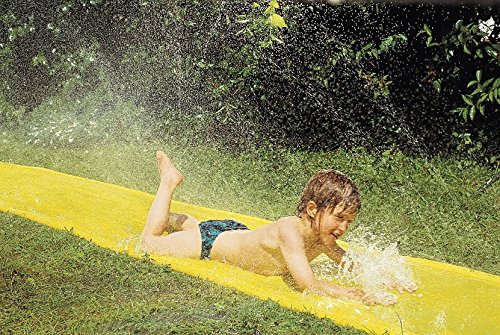 BUSDUGA 2742 - XXL Wasserrutsche Water Slide 6,10m, Aus zahllosen Düsen Spritzen Wasserstrahlen von BUSDUGA