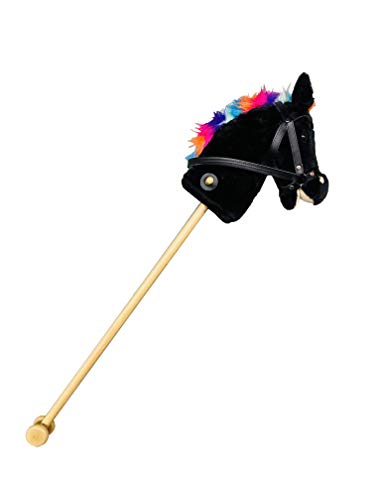 BUSDUGA 2883 Steckenpferd schwarz mit Pferdegalopp und Gewieher, 90cm BUSDUGA 2883 Steckenpferd schwarz mit Pferdegalopp und Gewieher, 90cm von BUSDUGA