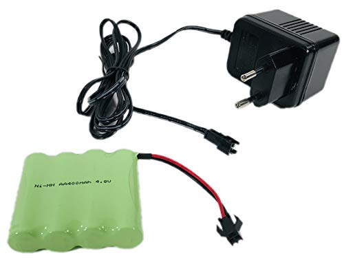 BUSDUGA Ladegerät & Akku 4.8V mit JST Stecker/SM-Plug 2pin (Kombi-Set) von BUSDUGA