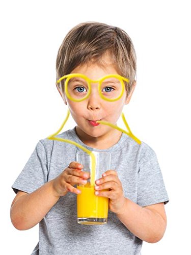 BUSDUGA Trinkbrille/Strohhlambrille für jung & alt - Scherzartikel von BUSDUGA